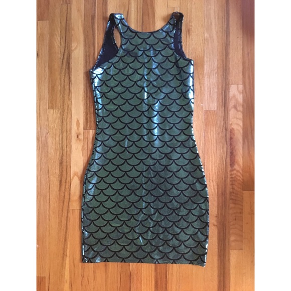 Black Milk Mermaid Reverse Dress - Picture 3 of 3